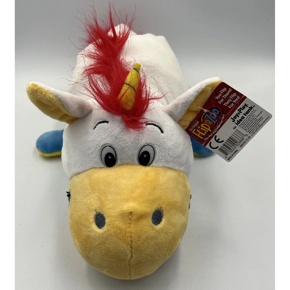 Flip-A-Zoo Flaxy Dragon Princess Unicorn 18